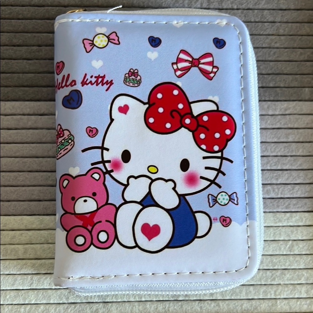 Hello Kitty Wallet with Red Bow